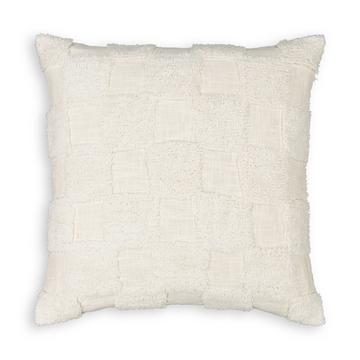 Housse de coussin coton tufté 65x65 cm