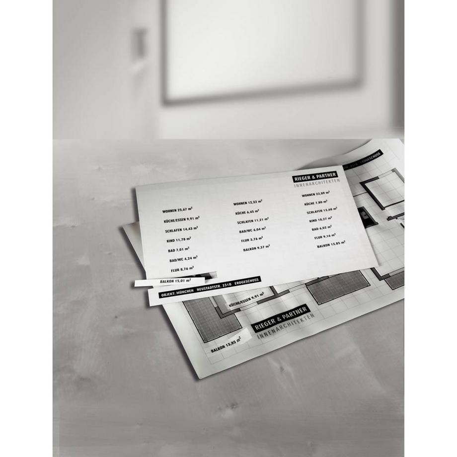 Avery-Zweckform  Transparente selbstklebende Folien A4 Laser 