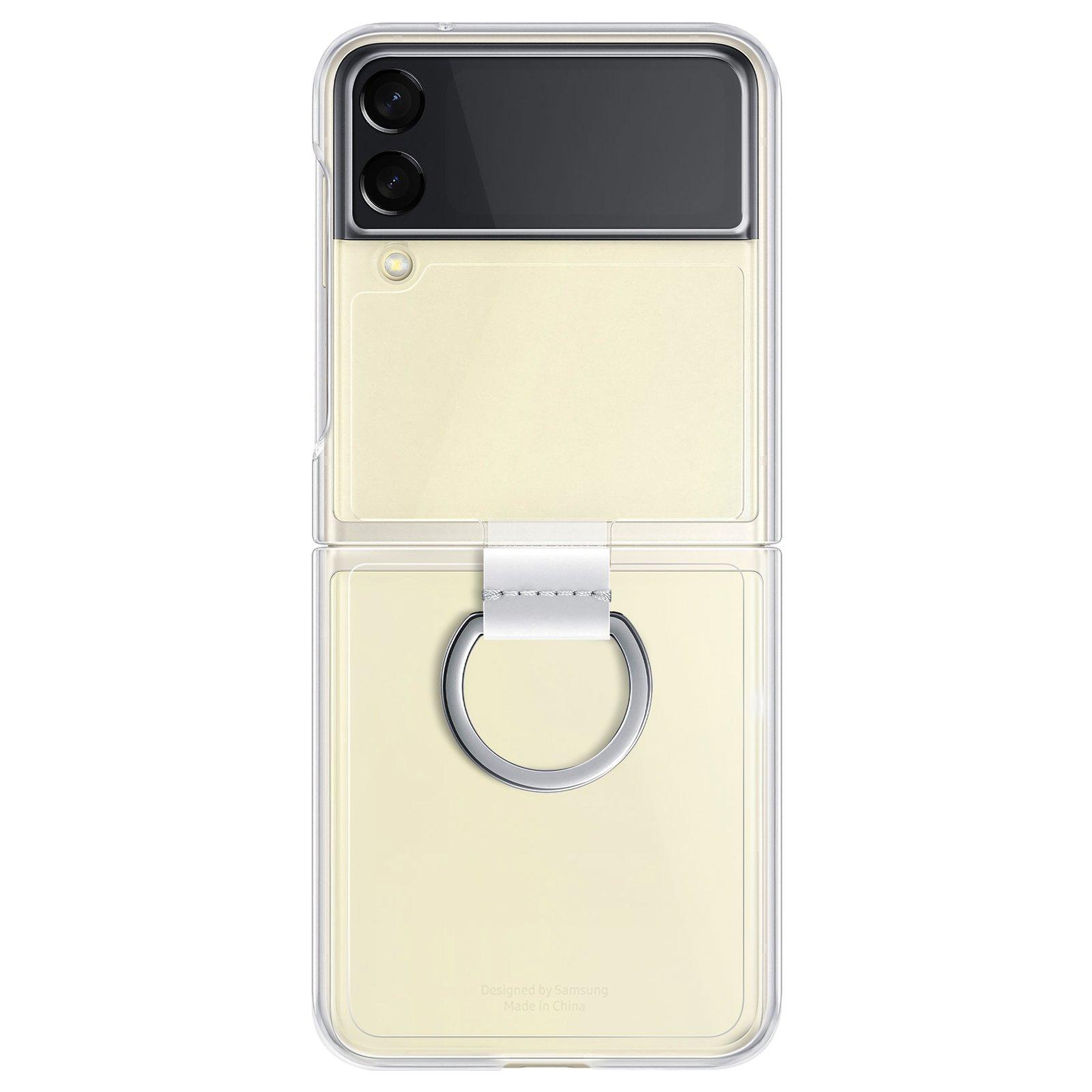 SAMSUNG  Clear Cover mit Ring Galaxy Z Flip3 5G 