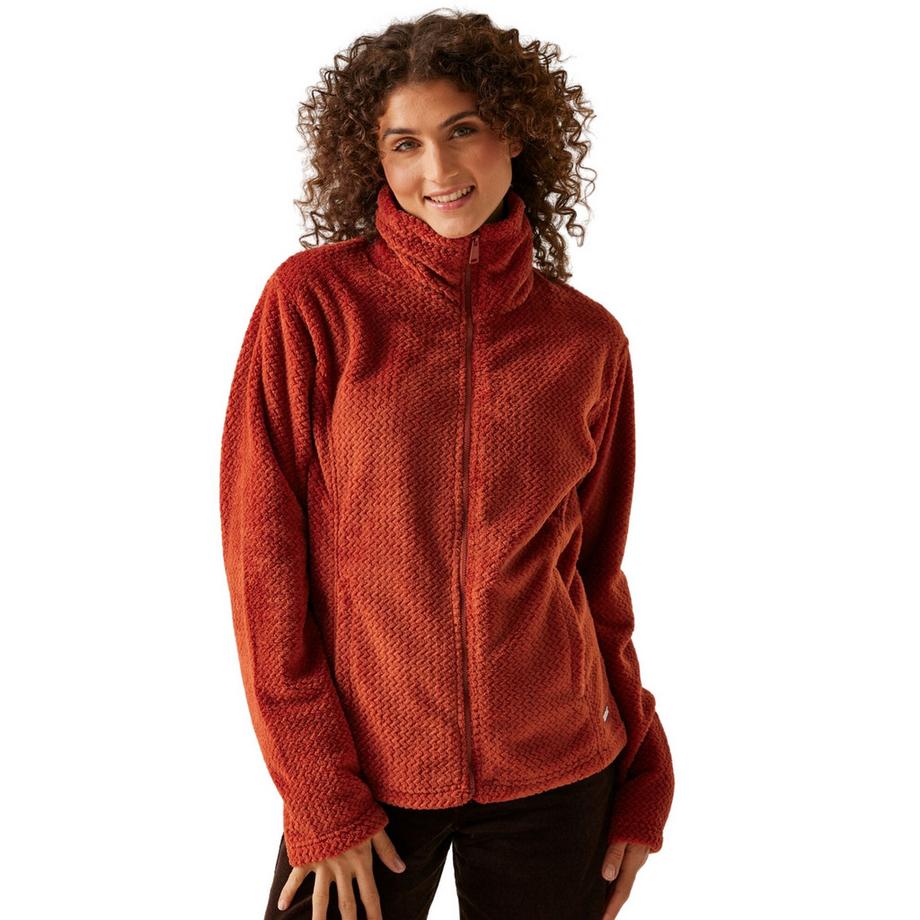 Regatta Heidy Fleecejacke Durchgehender Reißverschluss  