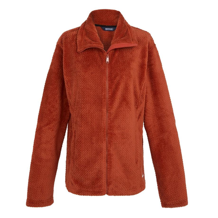 Heidy Fleecejacke Durchgehender Reißverschluss