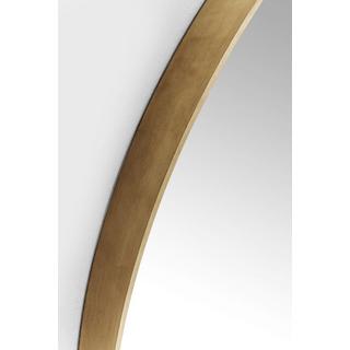 KARE Design Spiegel Curve Brass rund 100  