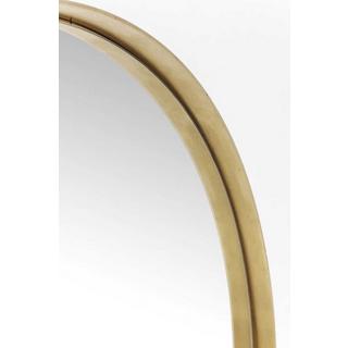 KARE Design Spiegel Curve Brass rund 100  