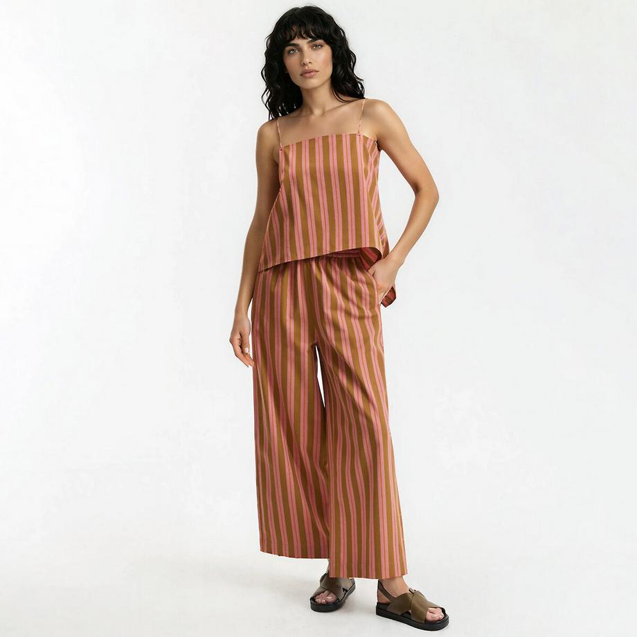 La Redoute Collections Gestreiftes Top mit schmalen Trägern  