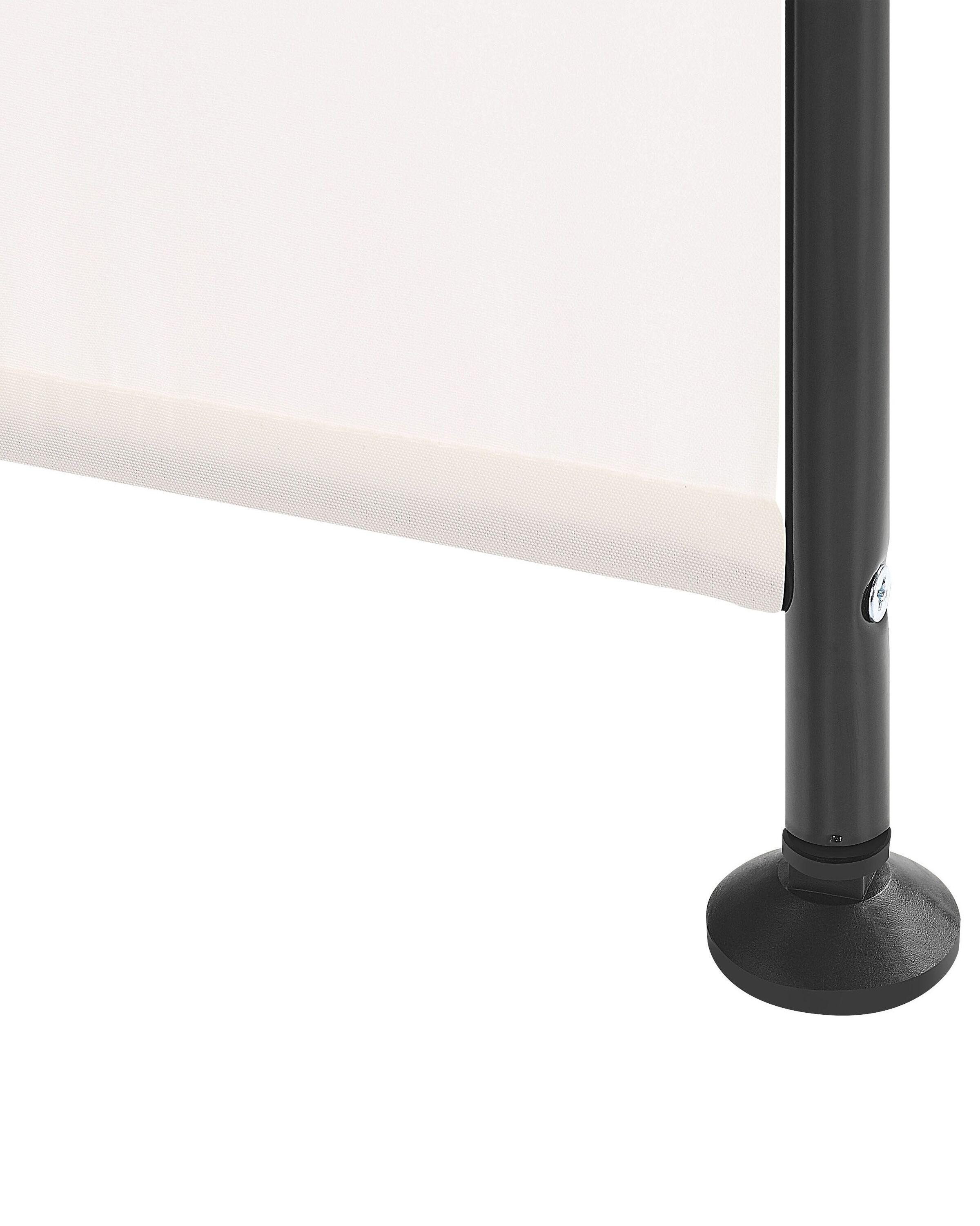 Beliani Raumteiler 5-teilig aus Stoff NARNI  