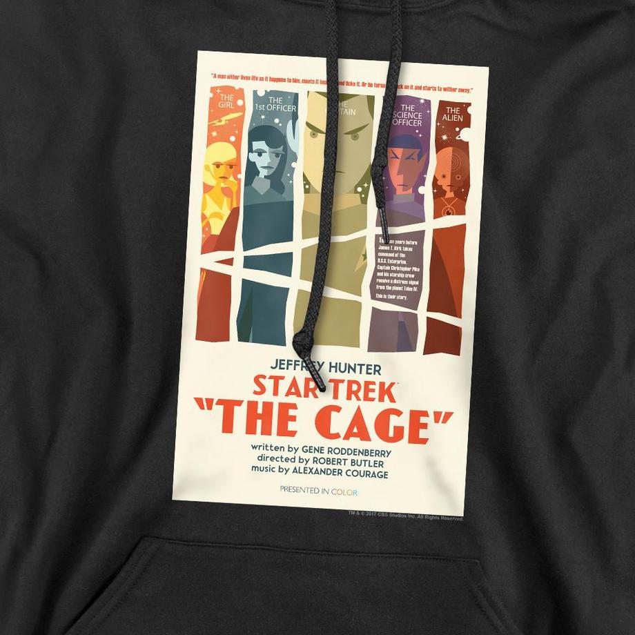 Star Trek The Original Series Episode 80 Felpa con Cappuccio  