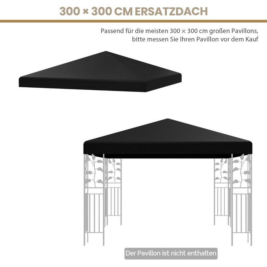 Northix Pavillon Ersatzdach  