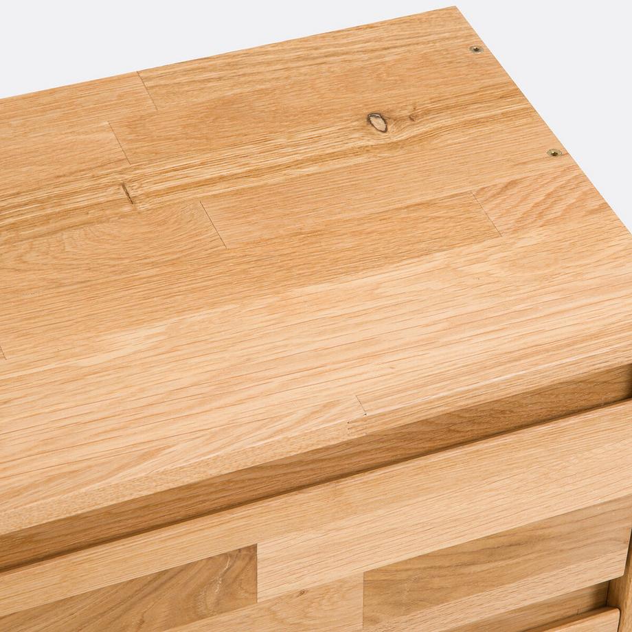 La Redoute Intérieurs Aufbewahrungsmodul mit 2 Schubladen Eiche und Buche Edgar  