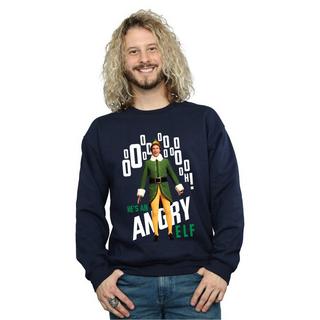 Elf Angry Print Sweatshirt  