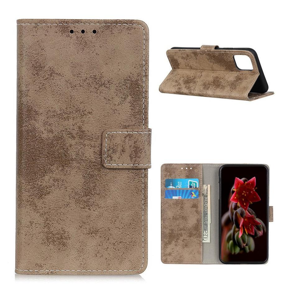 Cover-Discount  Xiaomi Mi 11 - Vintage Etui Wildleder Optik 
