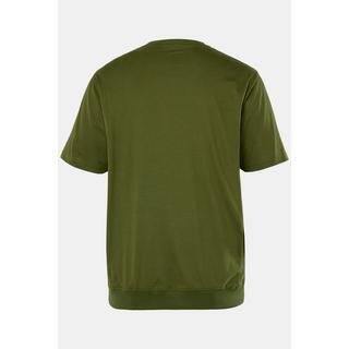 JP1880  Maglia basic con taglio speciale per l'addome e mezze maniche, disponibile fino dalla tg XXL alla tg. 10XL 