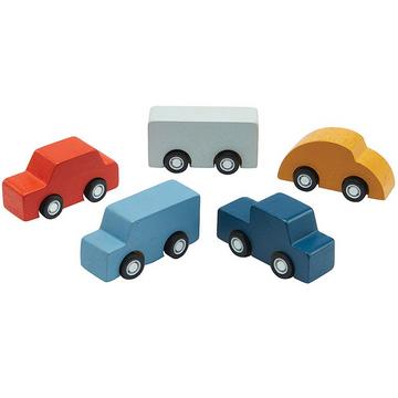 Mini voitures en bois Plan Toys