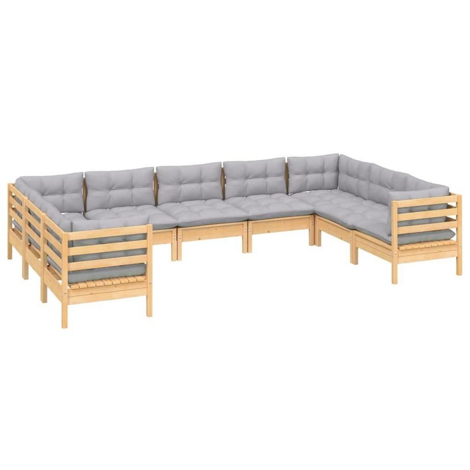 VidaXL Garten-lounge-set kiefernholz  