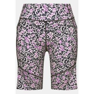 Ulla Popken Leggings Shorts schnelltrocknend Lochmuster Tasche  