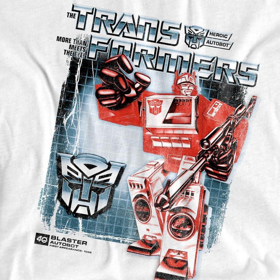 TRANSFORMERS Blaster Autobot Grafik T-Shirt  