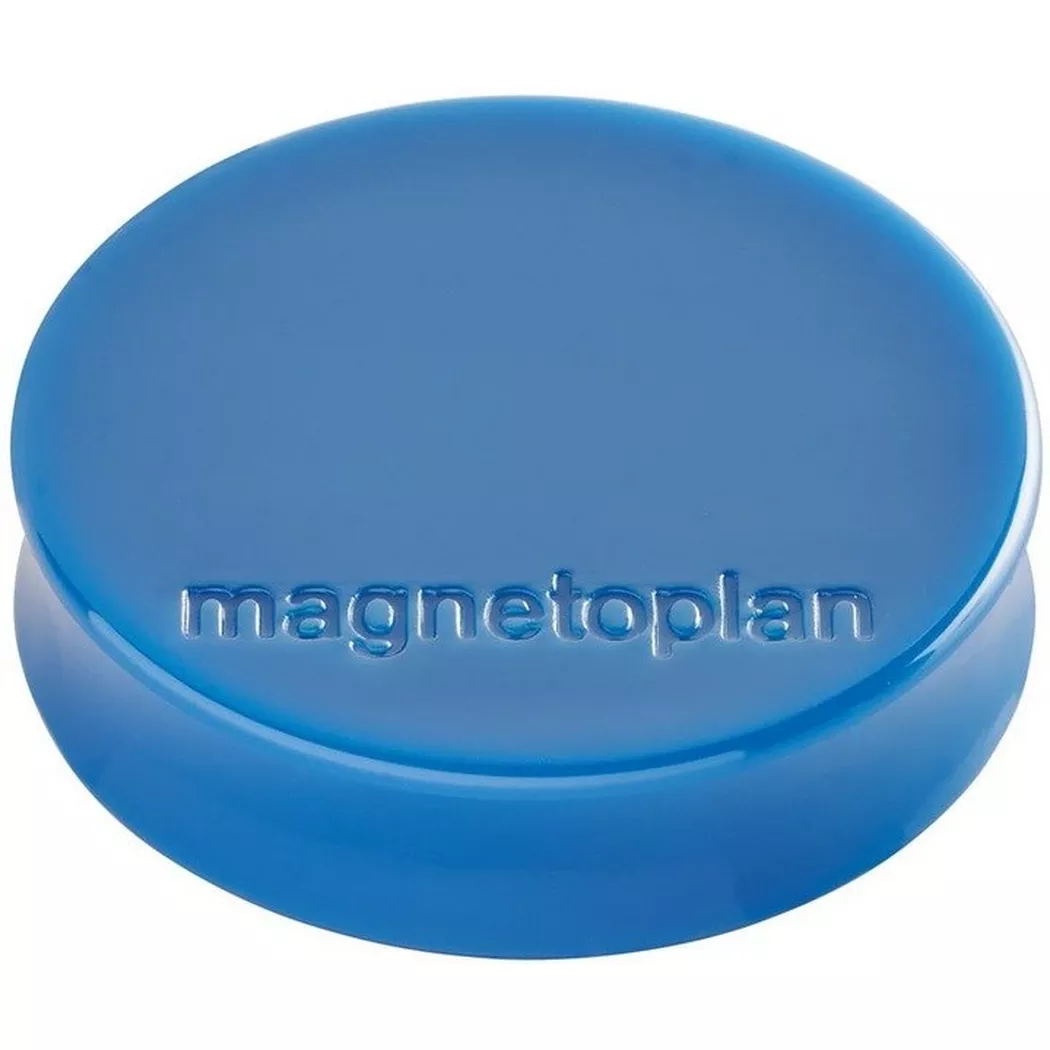 magnetoplan -  Magnet Ergo Medium 10 Stk. 1664014 dunkelblau 30mm
