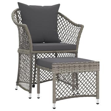 Garten-lounge-set poly-rattan