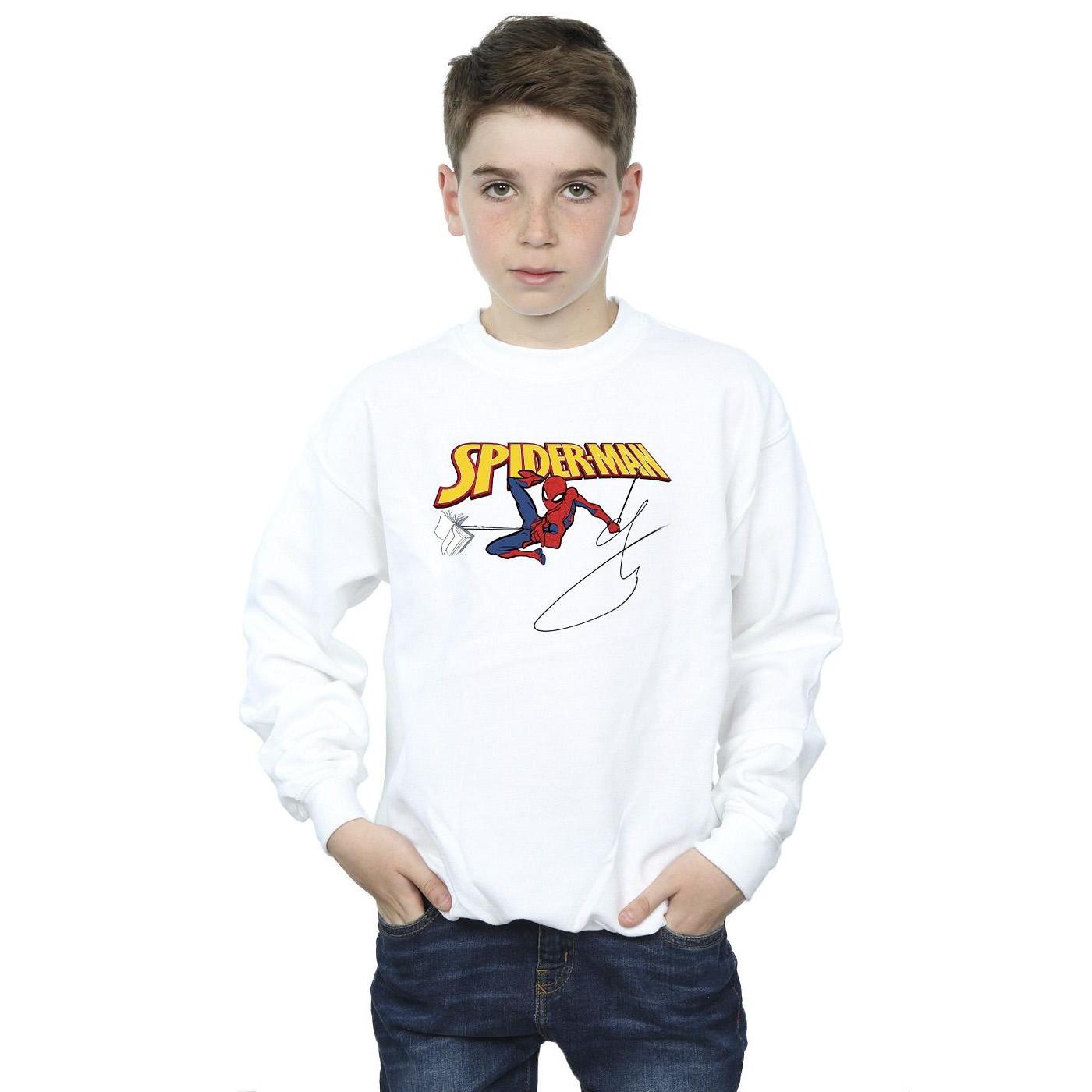 MARVEL  With A Book Sweatshirt 