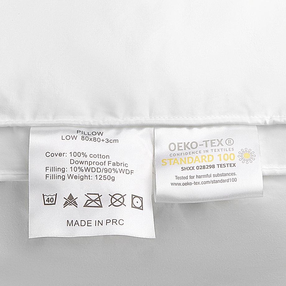 Beliani Oreiller Coton ciré Karijang Japara  