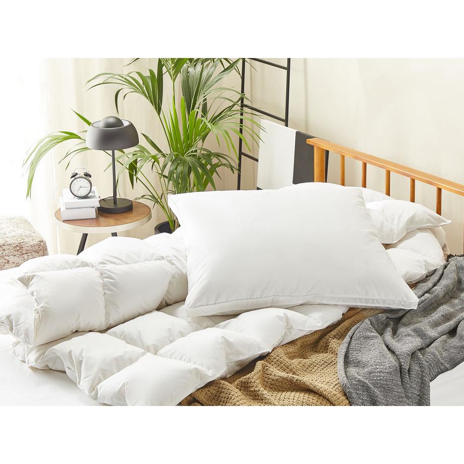 Beliani Oreiller Coton ciré Karijang Japara  