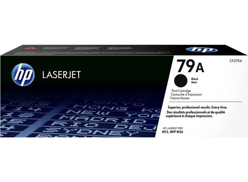 HEWLETT PACKARD  HP Toner-Modul 79A schwarz CF279A LaserJet Pro M12 1000 Seiten 