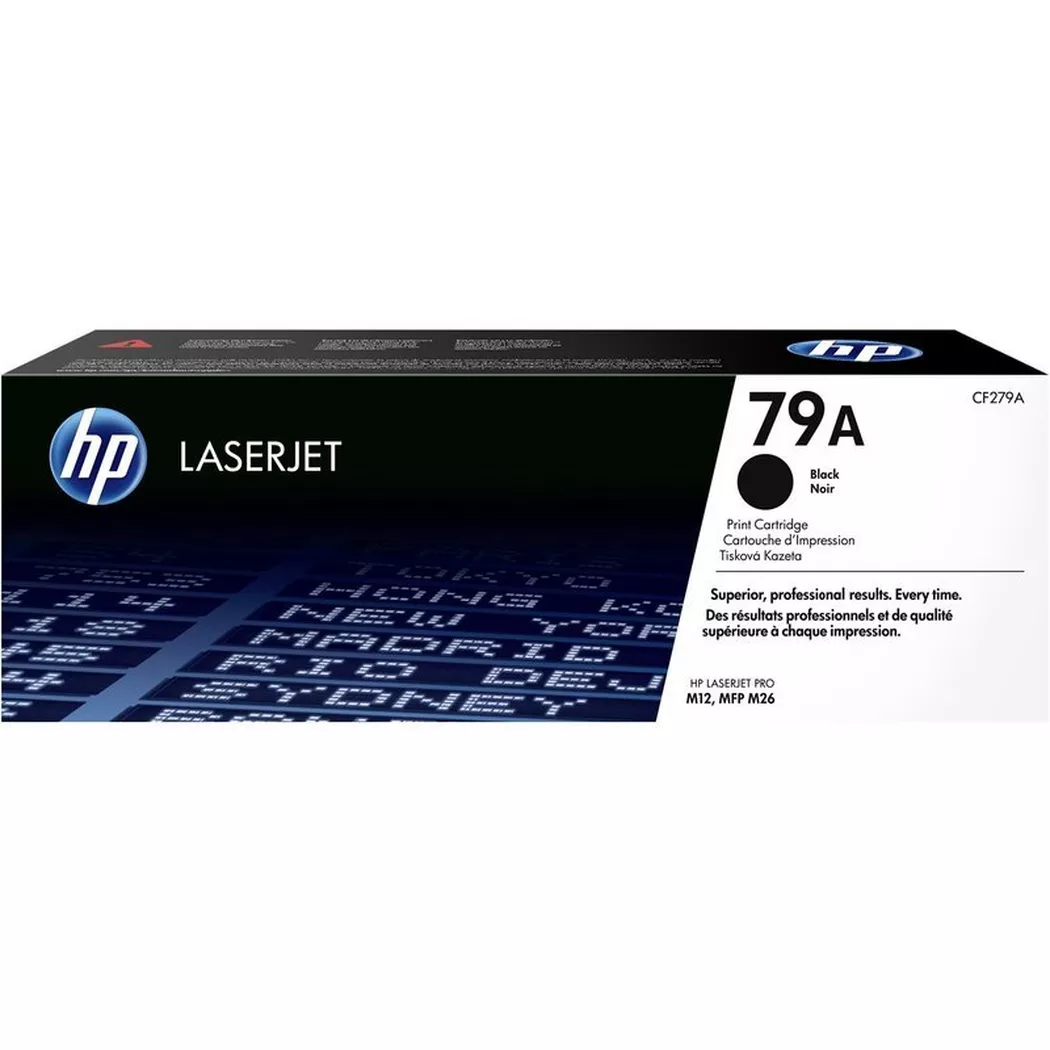 Hewlett-Packard – HP Toner-Modul 79A schwarz CF279A LaserJet Pro M12 1000 Seiten, Schwarz, One Size