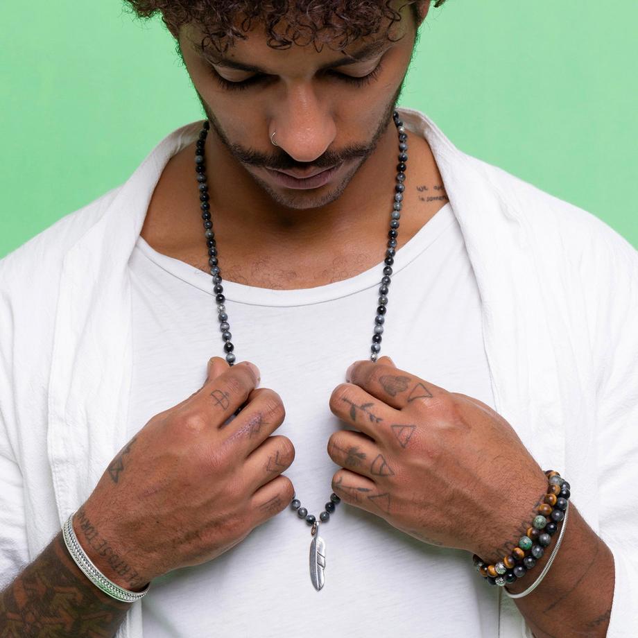 Balibay  Kenan  Armband mit Adleraugen Stein 