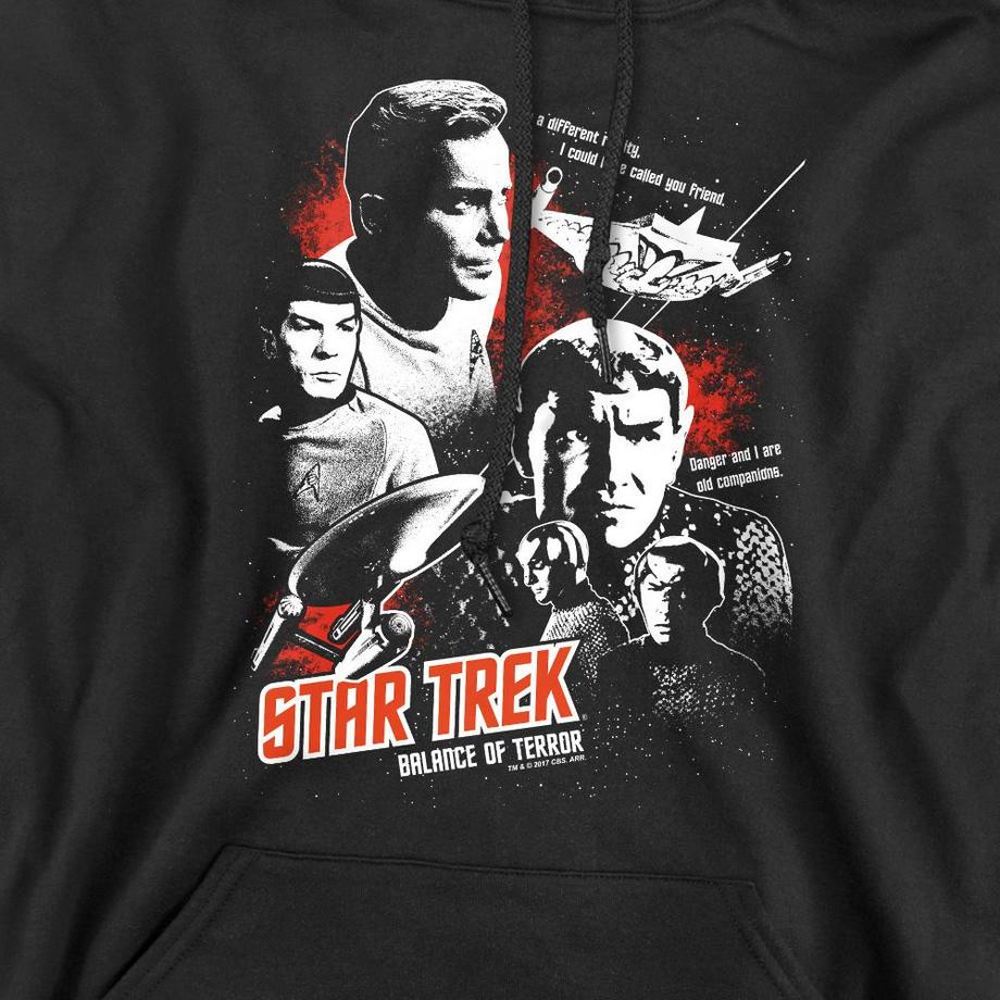 Star Trek Balance of Terror Felpa con cappuccio  