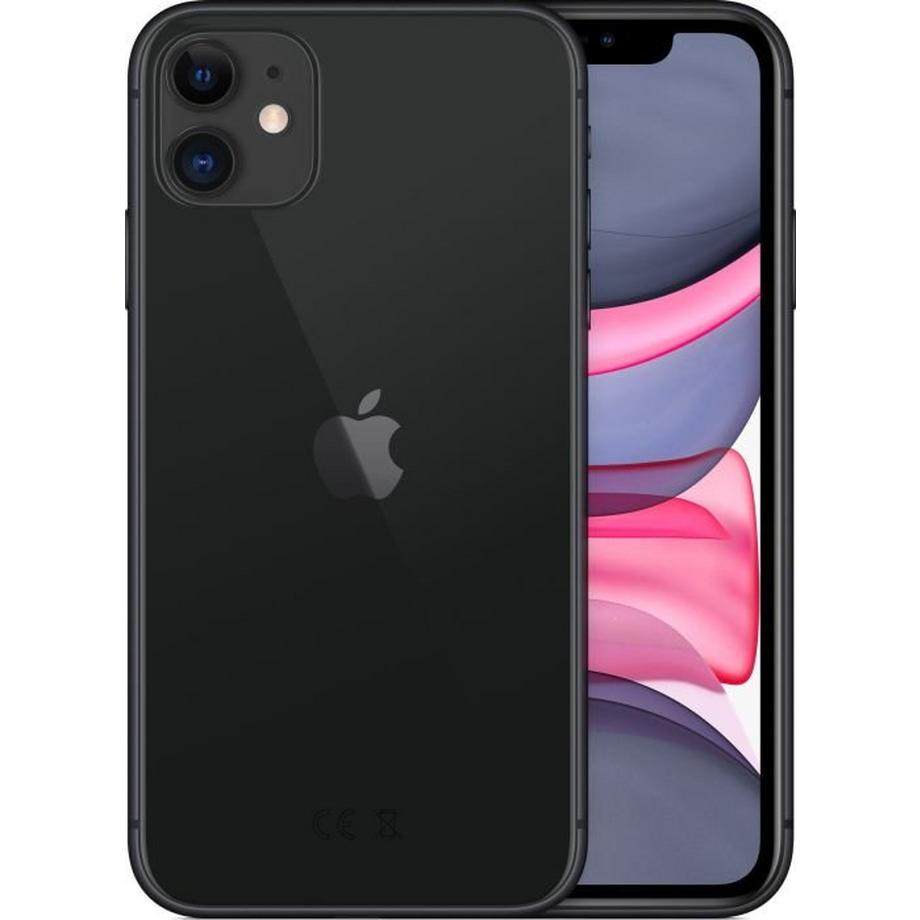Apple  Reconditionné iPhone 11 256 GB Black - Comme neuf 
