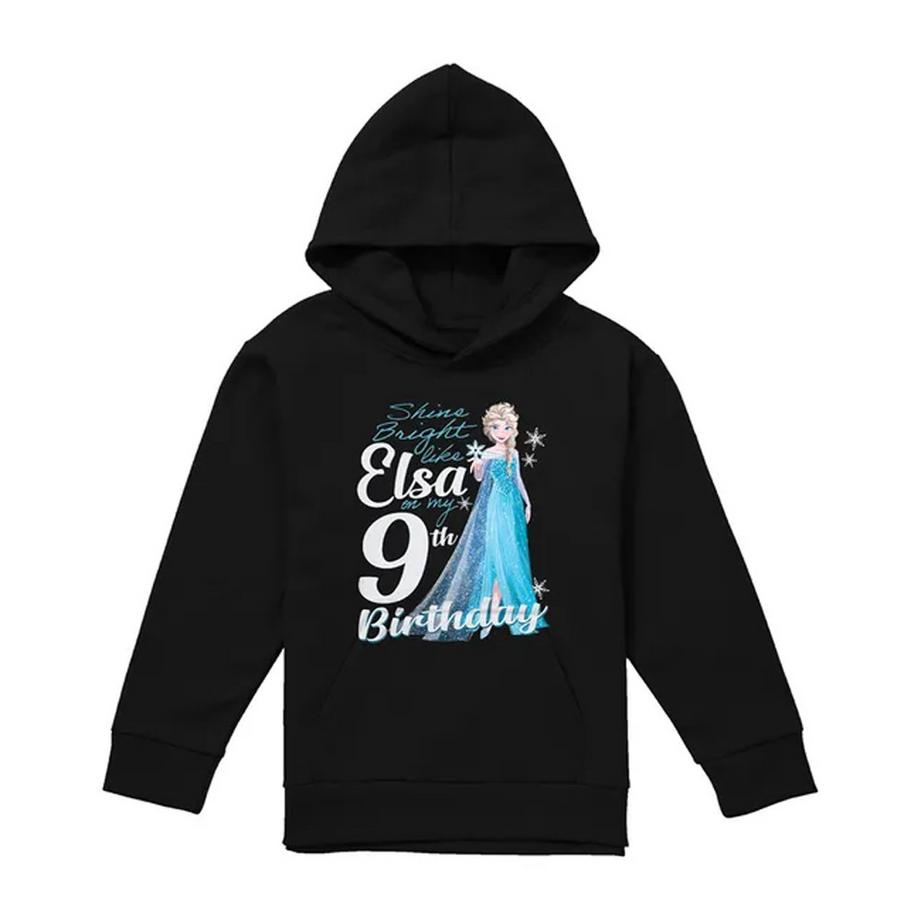 Sweat À Capuche 9ème Anniversaire Bright Like Elsa