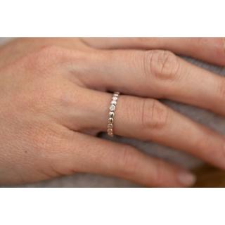 La Garçonne Diamant  Silber- und Diamantring 