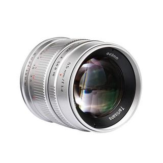 7ARTISANS  7Artisans 55 mm / F1.4 APS-C (Sony E) Silver (A501S) 