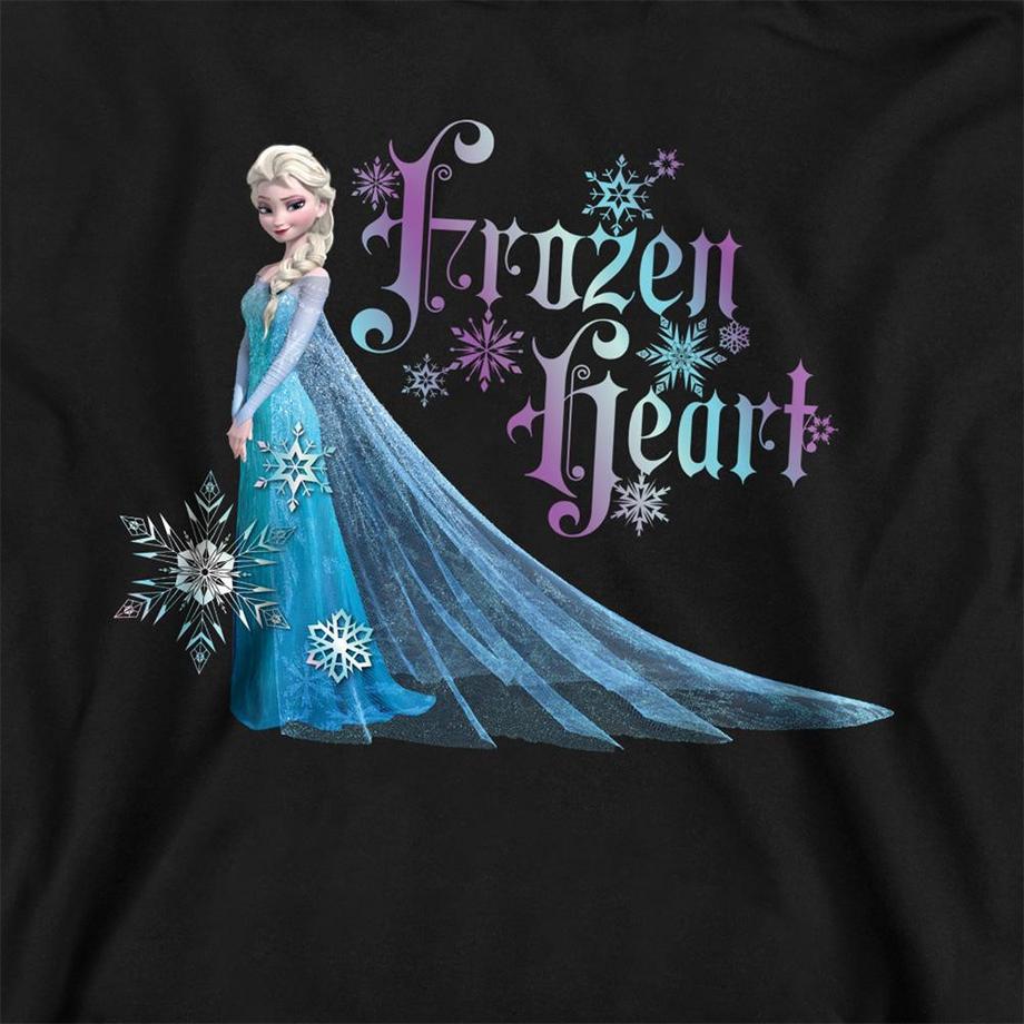 FROZEN  Sweat À Capuche Motif Elsa Heart 