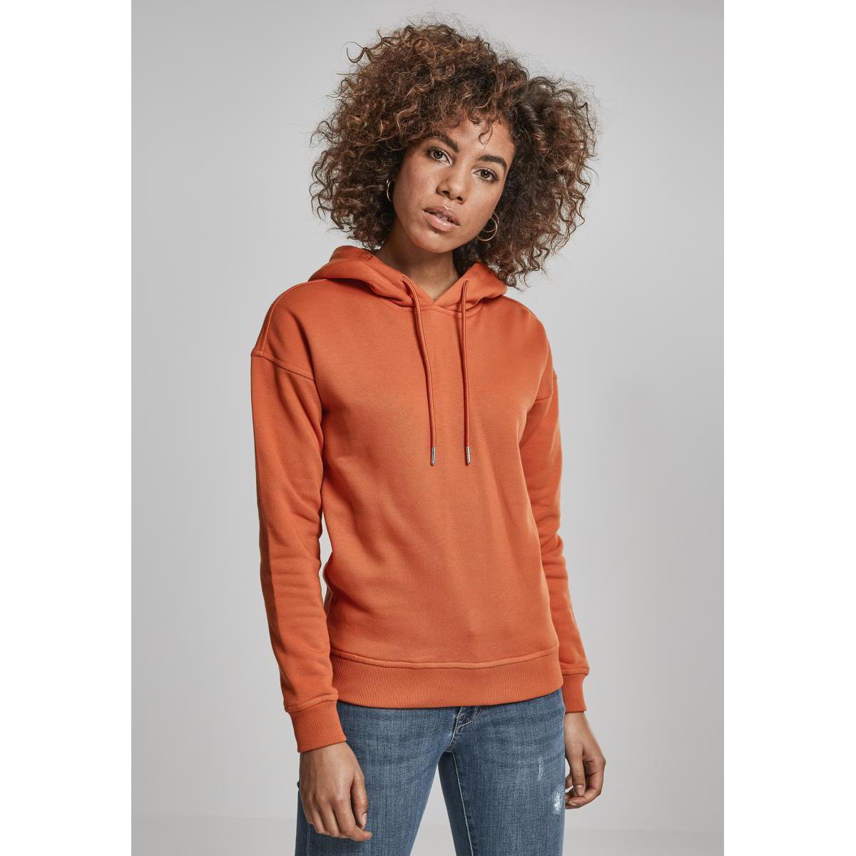 URBAN CLASSICS Sweatshirt à capuche côtelé  