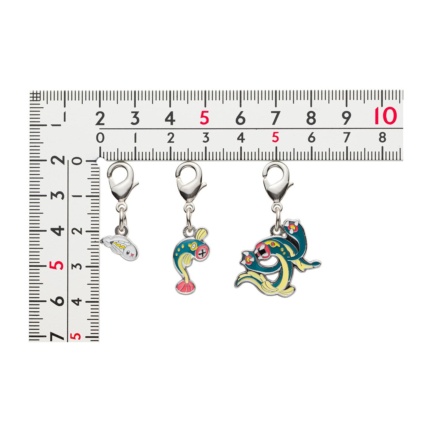 Pokémon Tynamo Eelektrik Eelektross Portachiavi Set da 3 Pezzi  