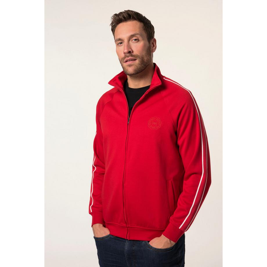 JP1880 Sweatjacke Stehkragen Zipper  