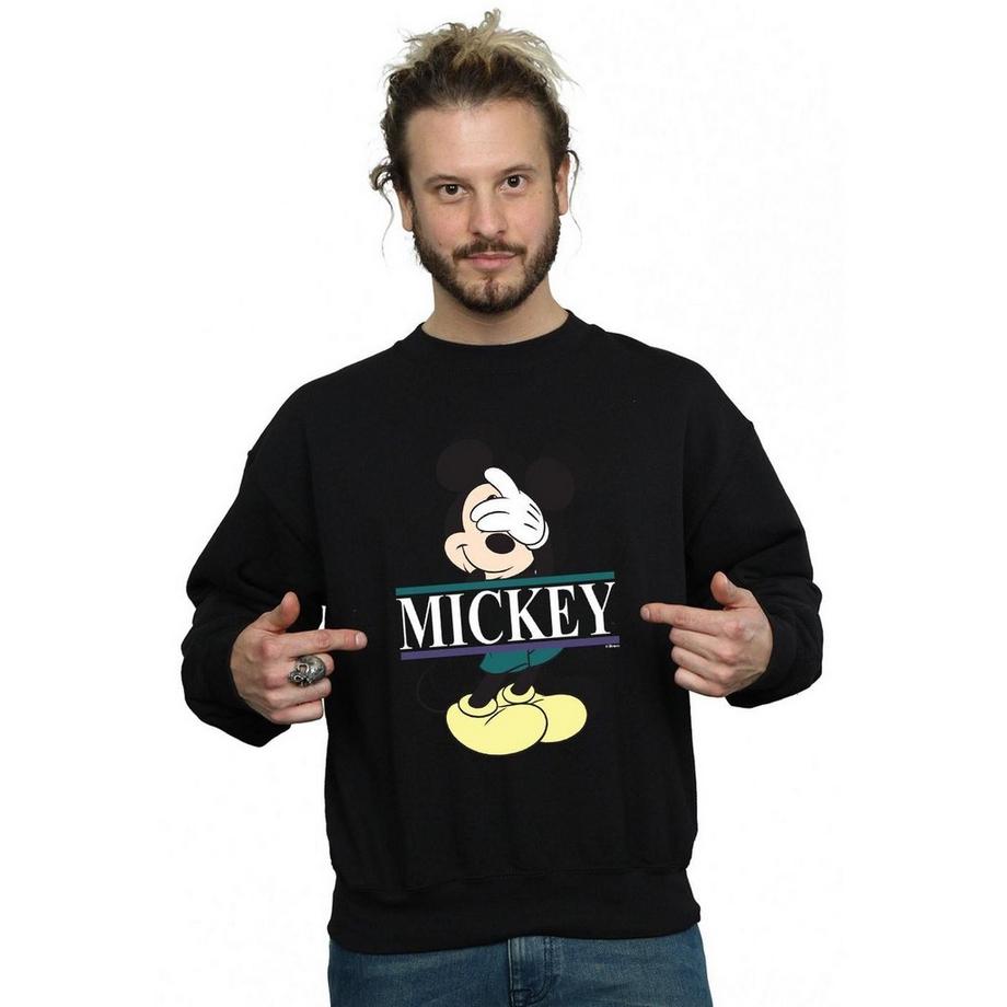 Disney Mickey Mouse Bedrucktes Regular Fit Sweatshirt  