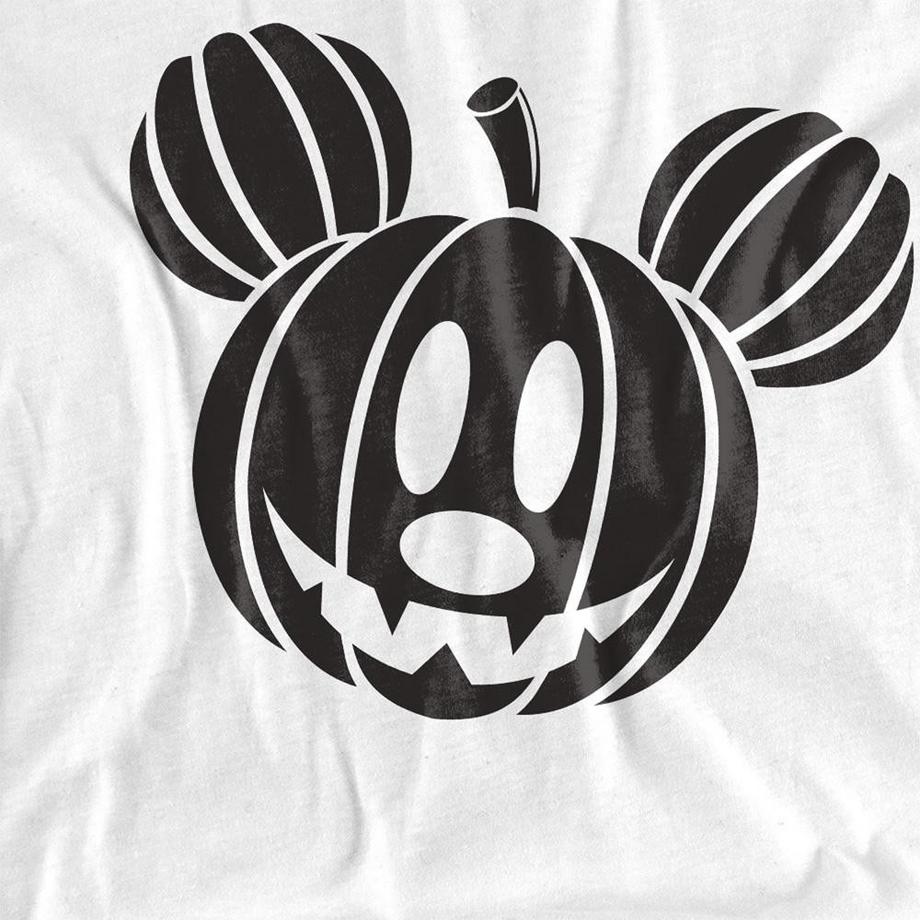 Disney Mickey Mouse Citrouille T-Shirt Manches Longues  