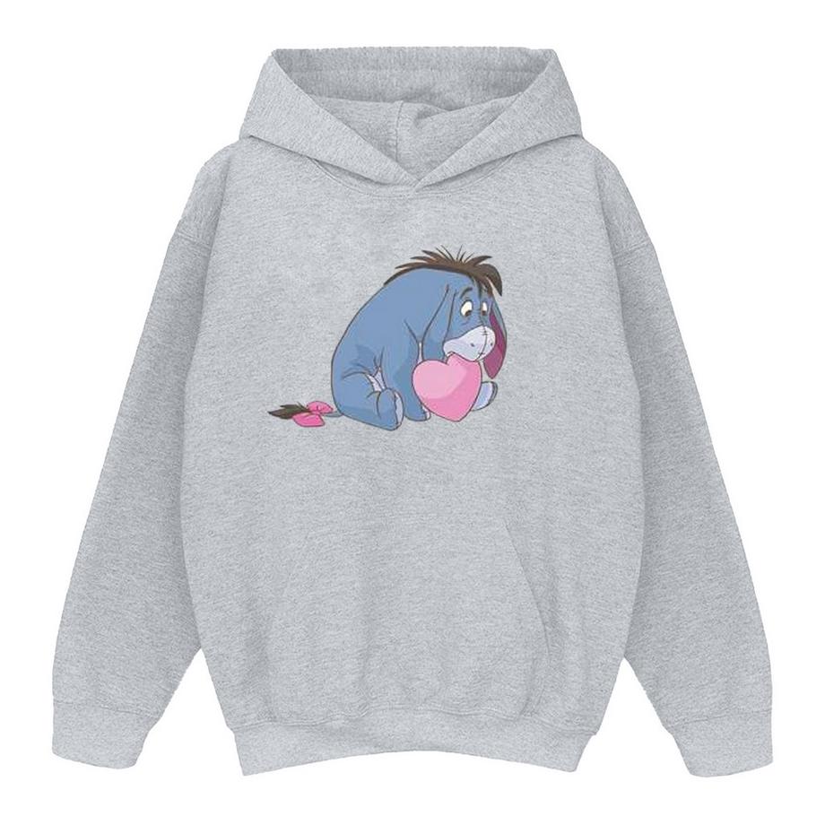 Disney Eeyore Stampa Grafica Felpa con Cappuccio  