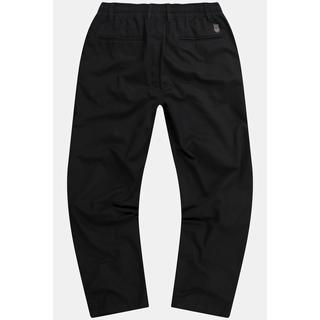 JP1880  Pantaloni con effetto lino, taglio comodo e cintura elastica 