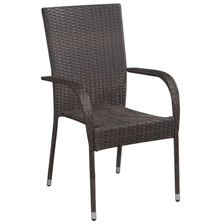 VidaXL set da pranzo da giardino  