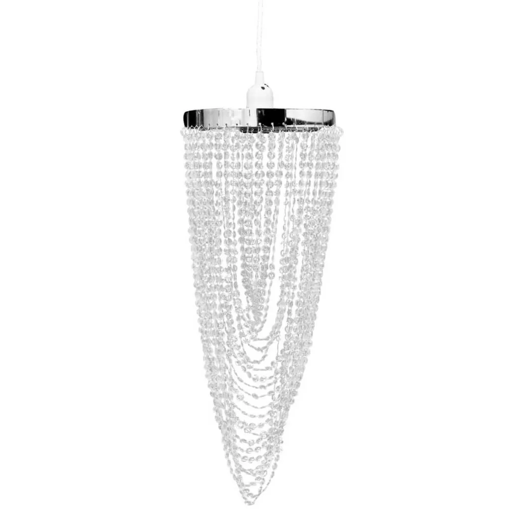 VidaXL – Hängelampe stahl, One Size, Transparent