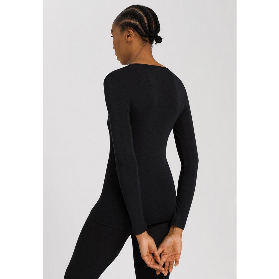 HANRO Woolen Silk Langarmshirt  