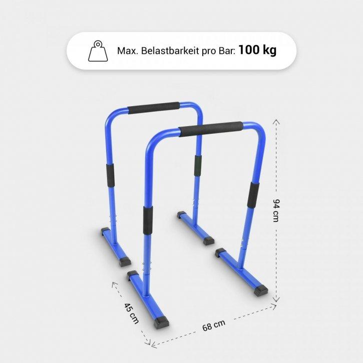 Gorilla Sports  Push Up Stand Dip Barren 