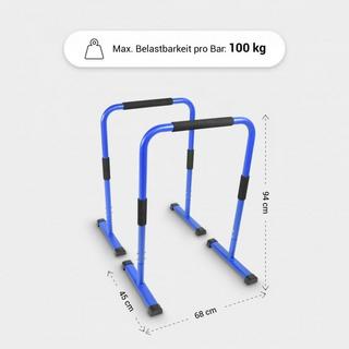 Gorilla Sports  Push Up Stand Dip Barren 