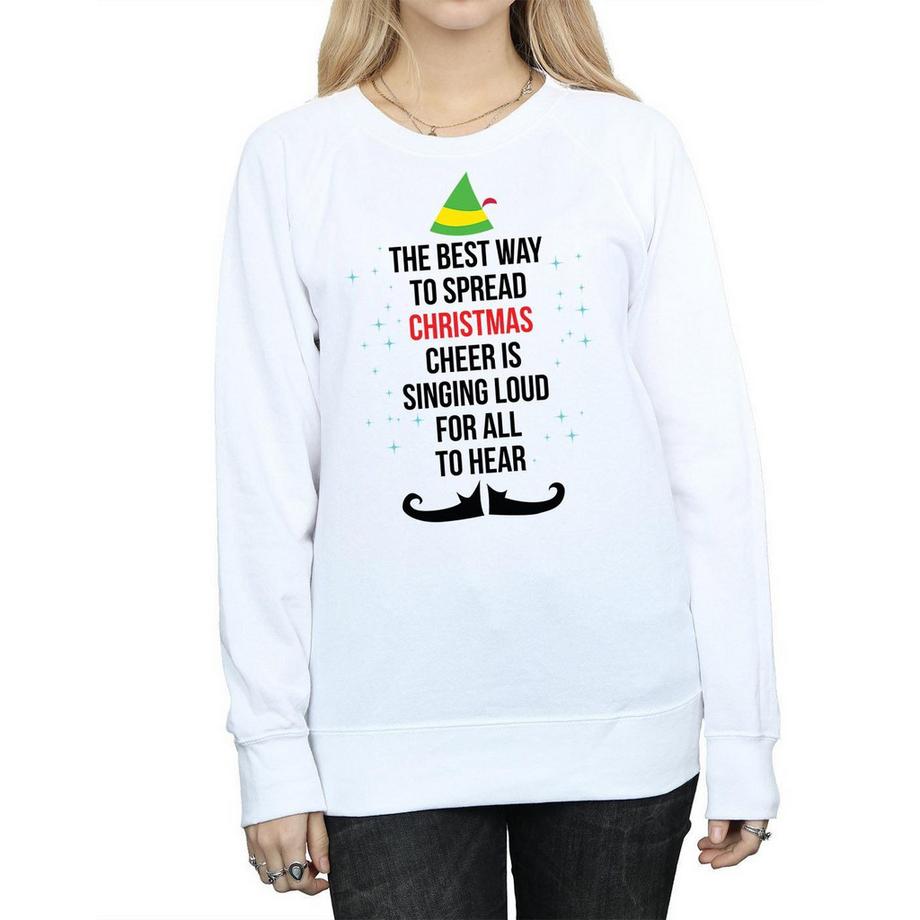 Elf Christmas Cheer Slim Fit Sweatshirt  