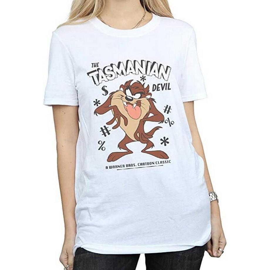 LOONEY TUNES T-Shirt Imprimé Graphique Tasmanian Devil  
