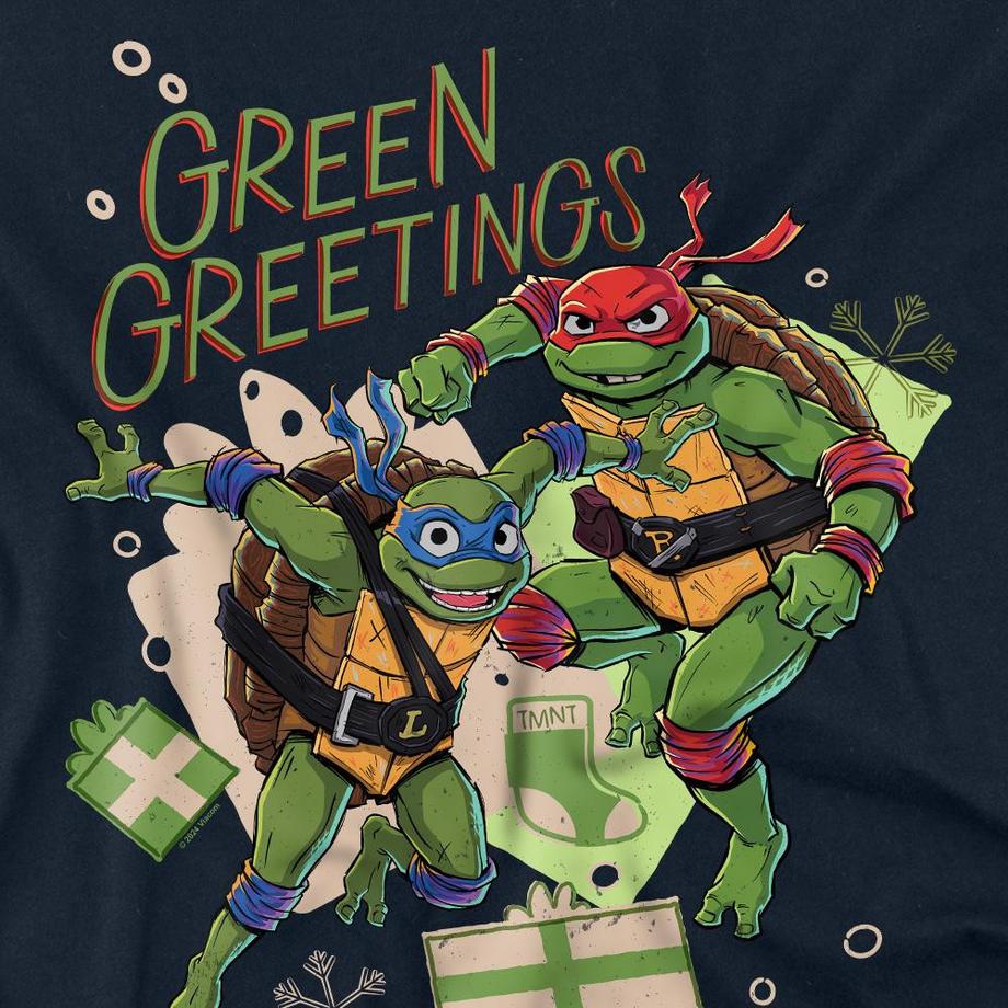 TEENAGE MUTANT NINJA TURTLE  T-ShirtChristmas Greetings 