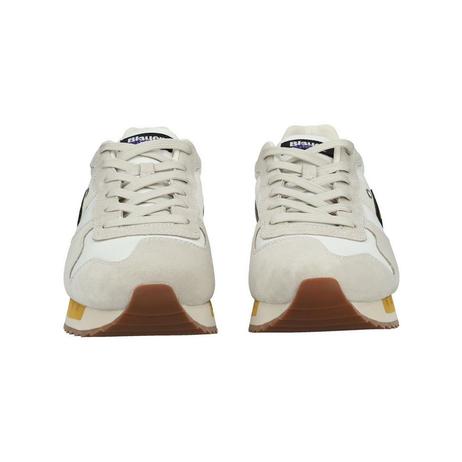 Blauer Sneaker con chiusura a lacci  