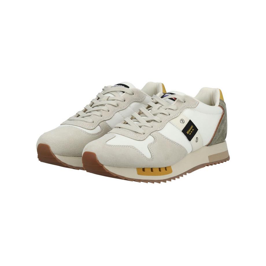 Blauer Sneaker con chiusura a lacci  